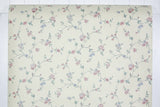 1980s Floral Vintage Wallpaper