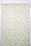 1980s Floral Vintage Wallpaper