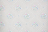 1980s Floral Vintage Wallpaper
