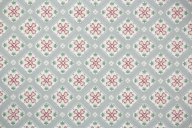 1940s Geometric Vintage Wallpaper