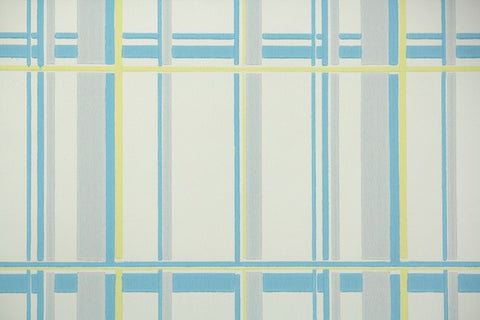1950s Plaid Vintage Wallpaper