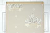 1950s Scenic Vintage Wallpaper