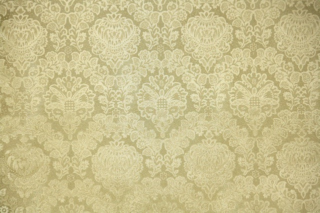 1970s Damask Vintage Wallpaper
