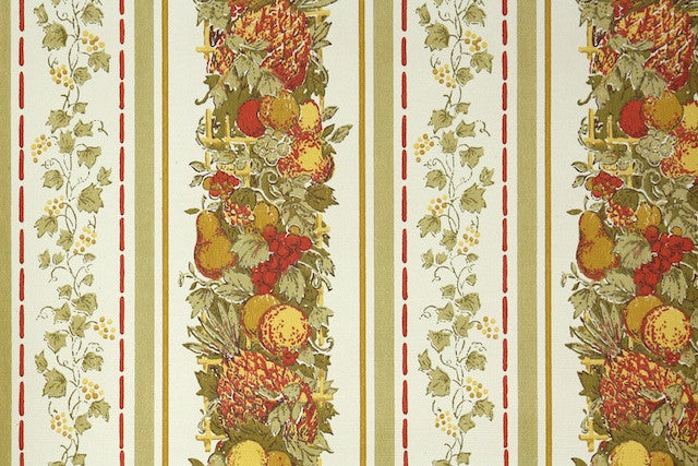 1970s Kitchen Vintage Wallpaper