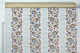1960s Floral Vintage Wallpaper