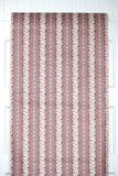 1980s Floral Stripe Vintage Wallpaper