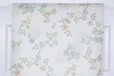 1980s Floral Vintage Wallpaper