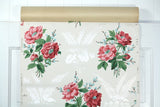 1940s Floral Vintage Wallpaper