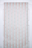 1980s | 1990s Floral Stripe Vintage Wallpaper