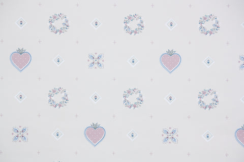 1980s | 1990s Floral Vintage Wallpaper