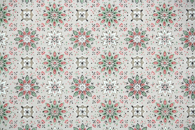 1940s Geometric Vintage Wallpaper