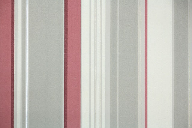 1940s Stripe Vintage Wallpaper
