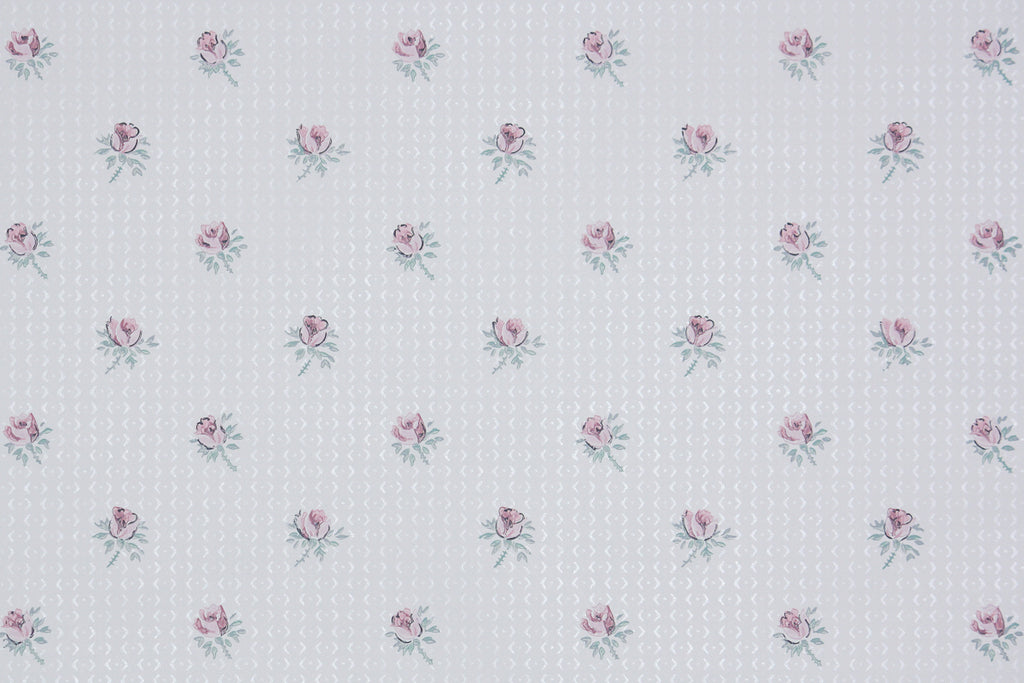 1980s | 1990s Floral Vintage Wallpaper