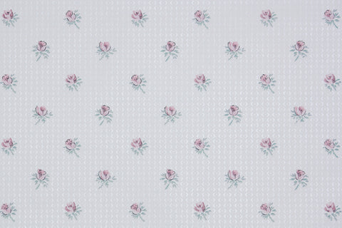 1980s | 1990s Floral Vintage Wallpaper