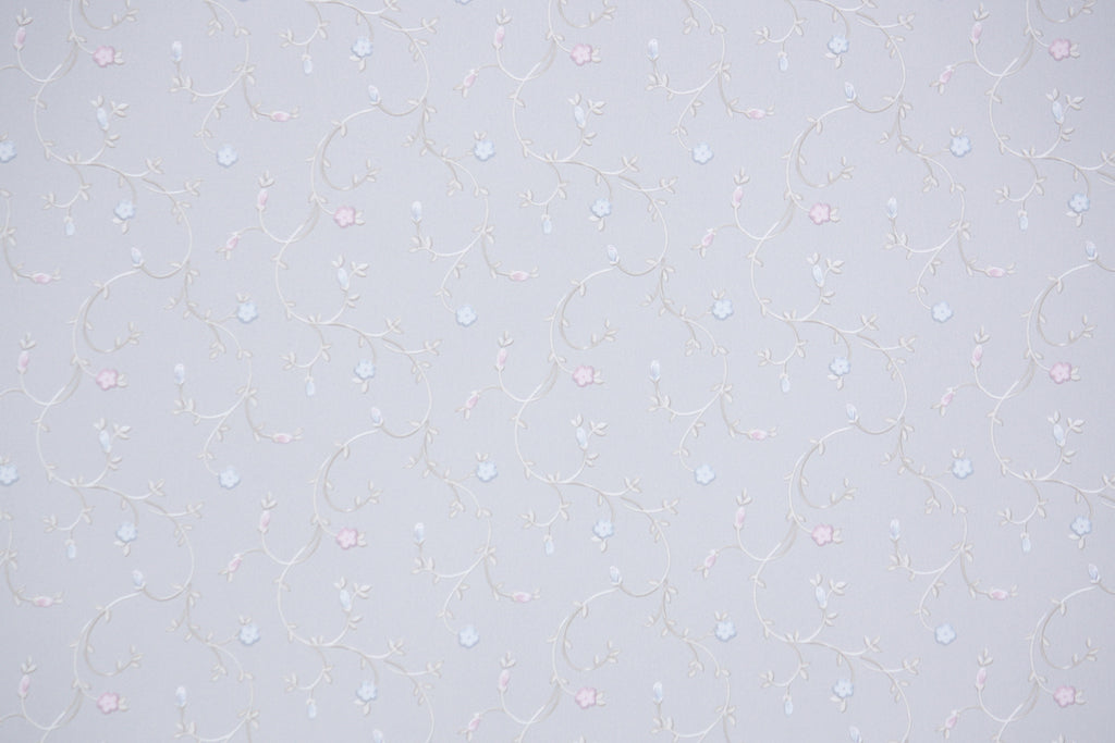 1980s | 1990s Floral Vintage Wallpaper