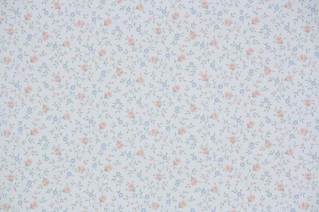 1980s | 1990s Floral Vintage Wallpaper