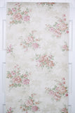 1980s Floral Vintage Wallpaper