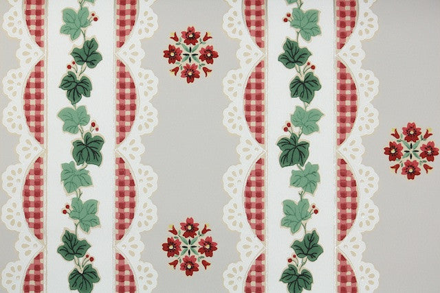 1940s Kitchen Vintage Wallpaper