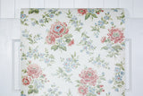 1980s Floral Vintage Wallpaper
