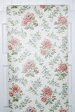 1980s Floral Vintage Wallpaper