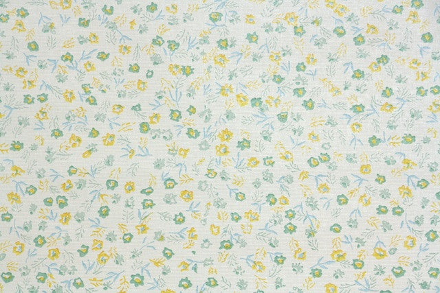 1980s Floral Vintage Wallpaper