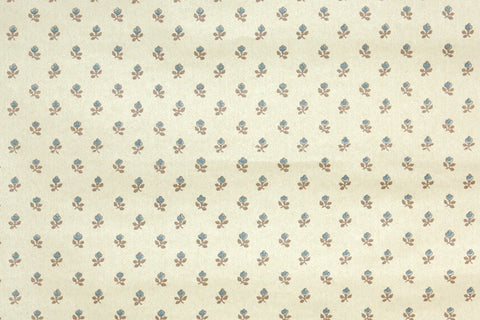 1980s Floral Vintage Wallpaper