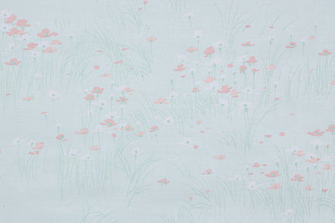 1980s Floral Vintage Wallpaper