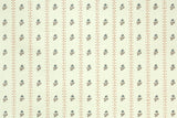 1980s Floral Stripe Vintage Wallpaper