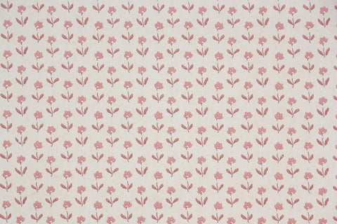 1970s Floral Vintage Wallpaper