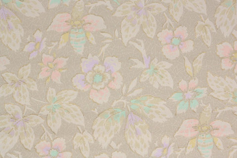1920s Floral Vintage Wallpaper