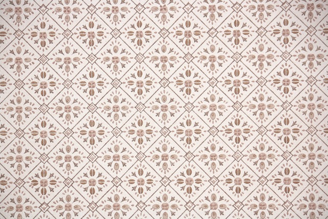 1940s Geometric Vintage Wallpaper