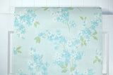 1970s Floral Vintage Wallpaper