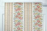 1970s Floral Vintage Wallpaper