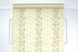 1980s Floral Vintage Wallpaper
