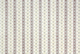 1980s Floral Stripe Vintage Wallpaper