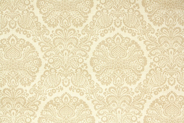 1970s Damask Vintage Wallpaper