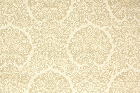 1970s Damask Vintage Wallpaper