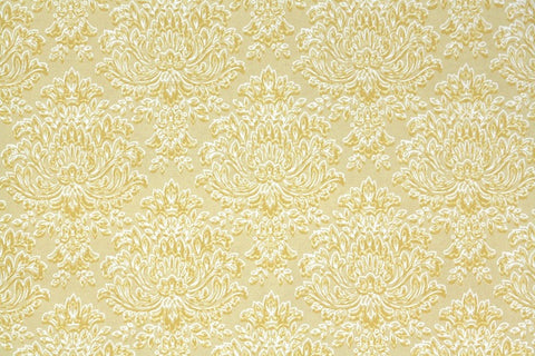 1960s Damask Vintage Wallpaper