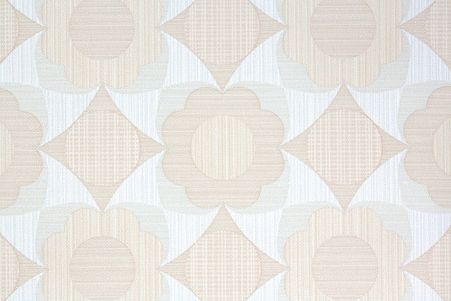 1970s Geometric Vintage Wallpaper