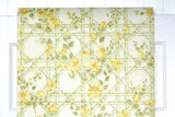 1970s Floral Vintage Wallpaper