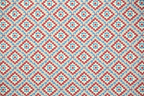 1940s Geometric Vintage Wallpaper