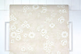 1970s Floral Vintage Wallpaper