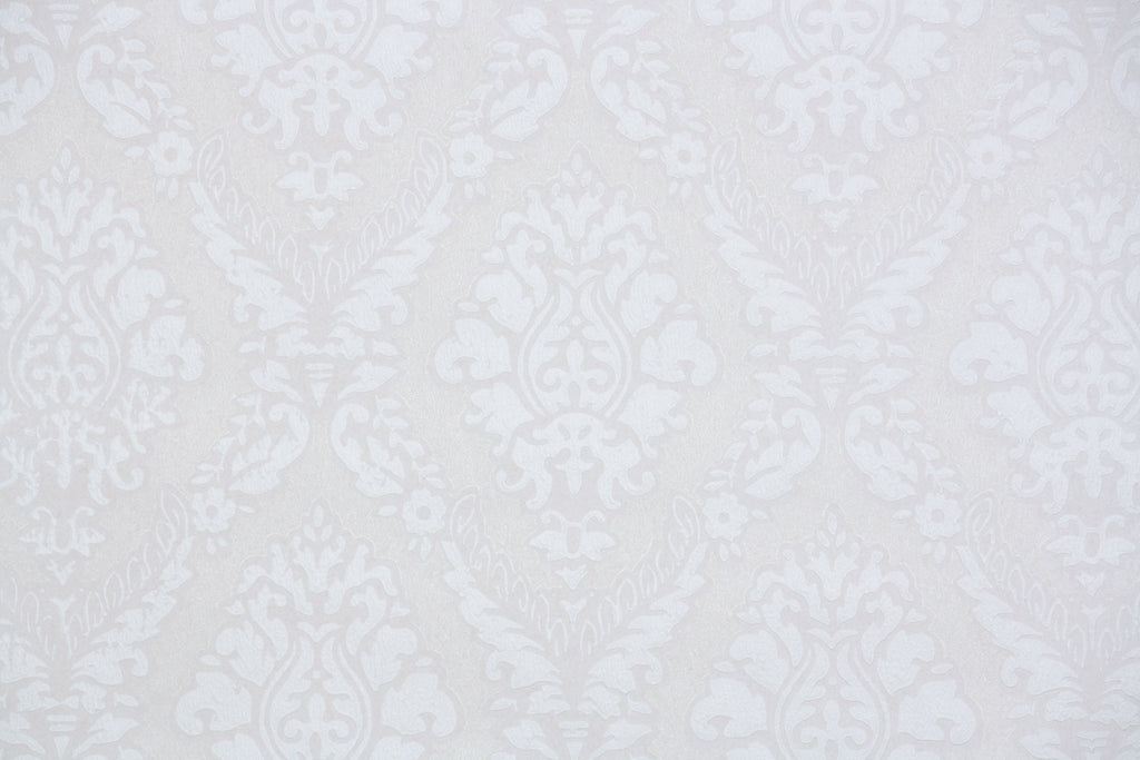 1960s Damask Vintage Wallpaper