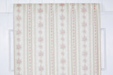 1980s Floral Stripe Vintage Wallpaper