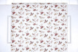 1990s Floral Vintage Wallpaper