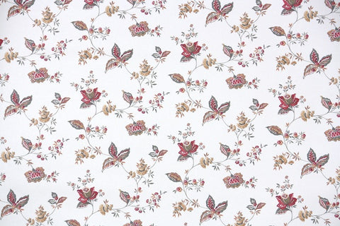 1990s Floral Vintage Wallpaper