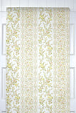 1970s Floral Stripe Vintage Wallpaper
