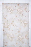 1980s Floral Vintage Wallpaper
