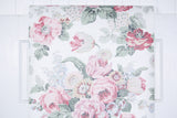 1980s Floral Vintage Wallpaper