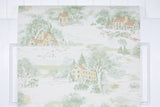 1960s Scenic Vintage Wallpaper